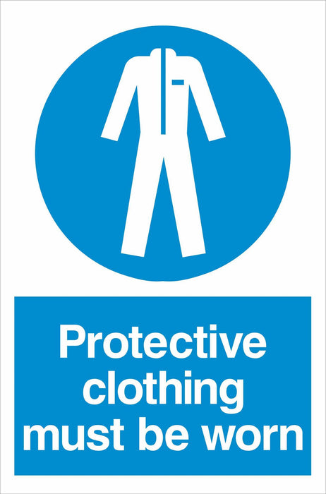 Protective clothing must be worn