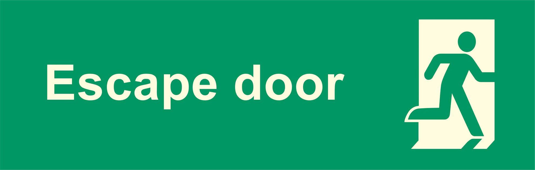 Escape door