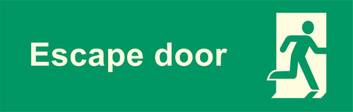 Escape door