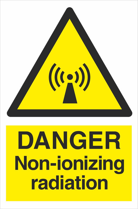 DANGER Non-ionizing radiation