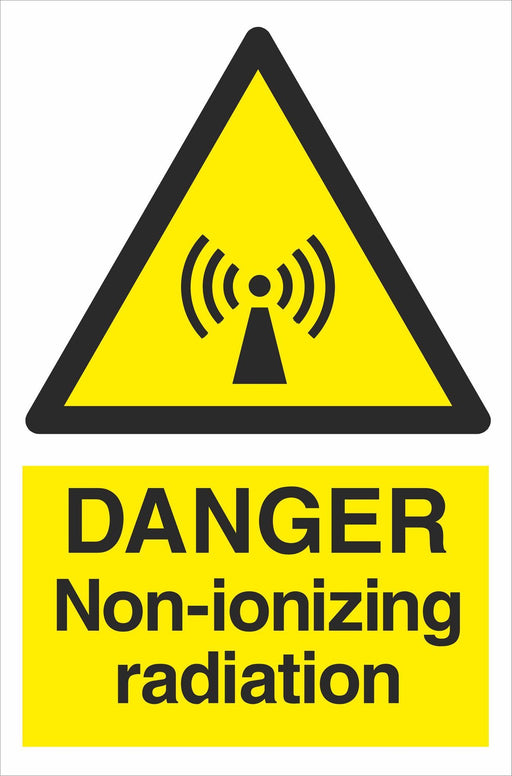 DANGER Non-ionizing radiation