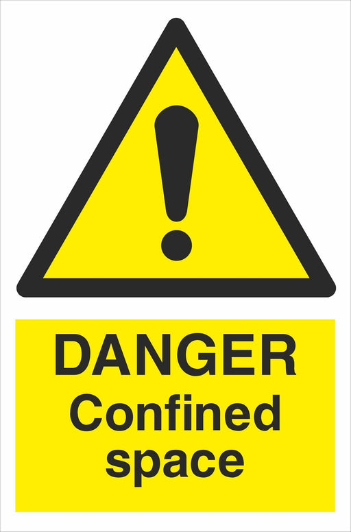DANGER Confined space