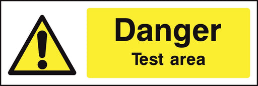 Danger Test area