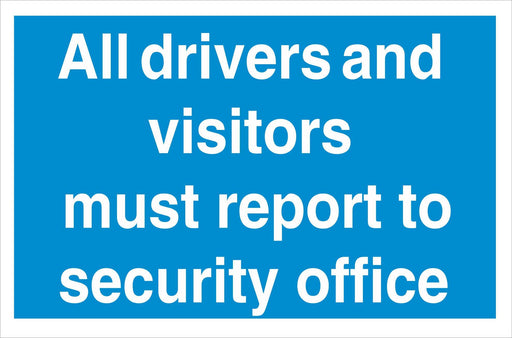 All drivers and visitors