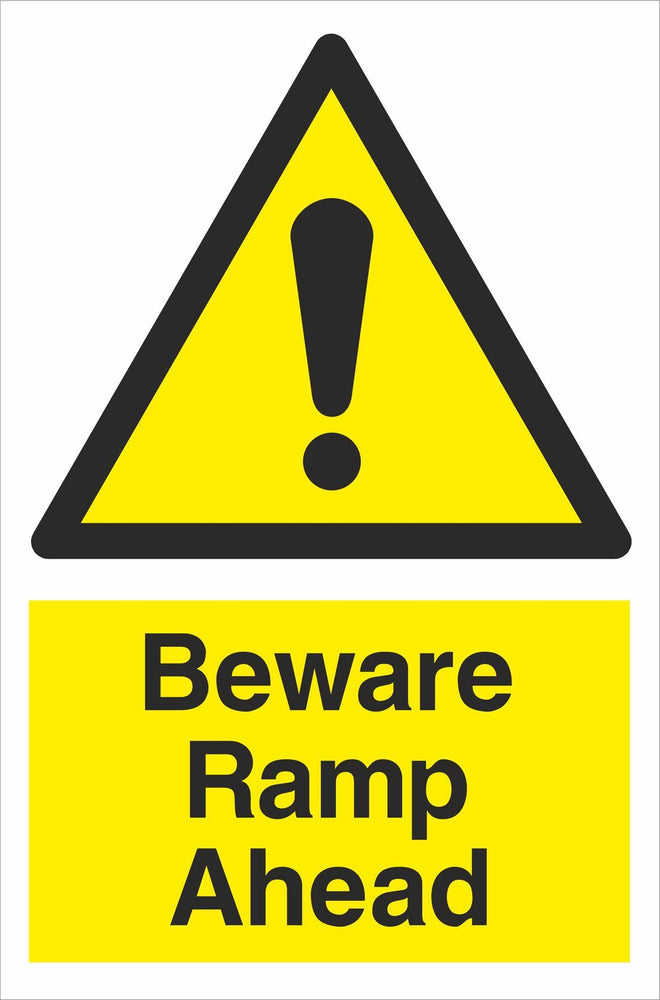 Beware Ramp Ahead
