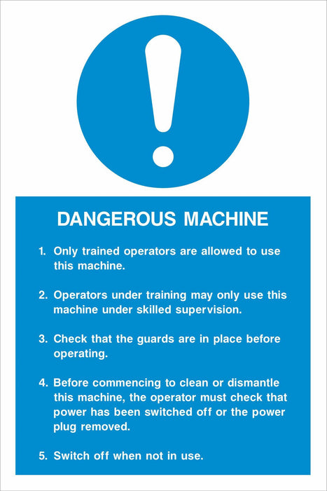 DANGEROUS MACHINE