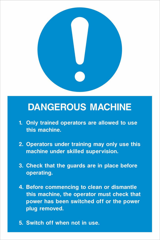 DANGEROUS MACHINE