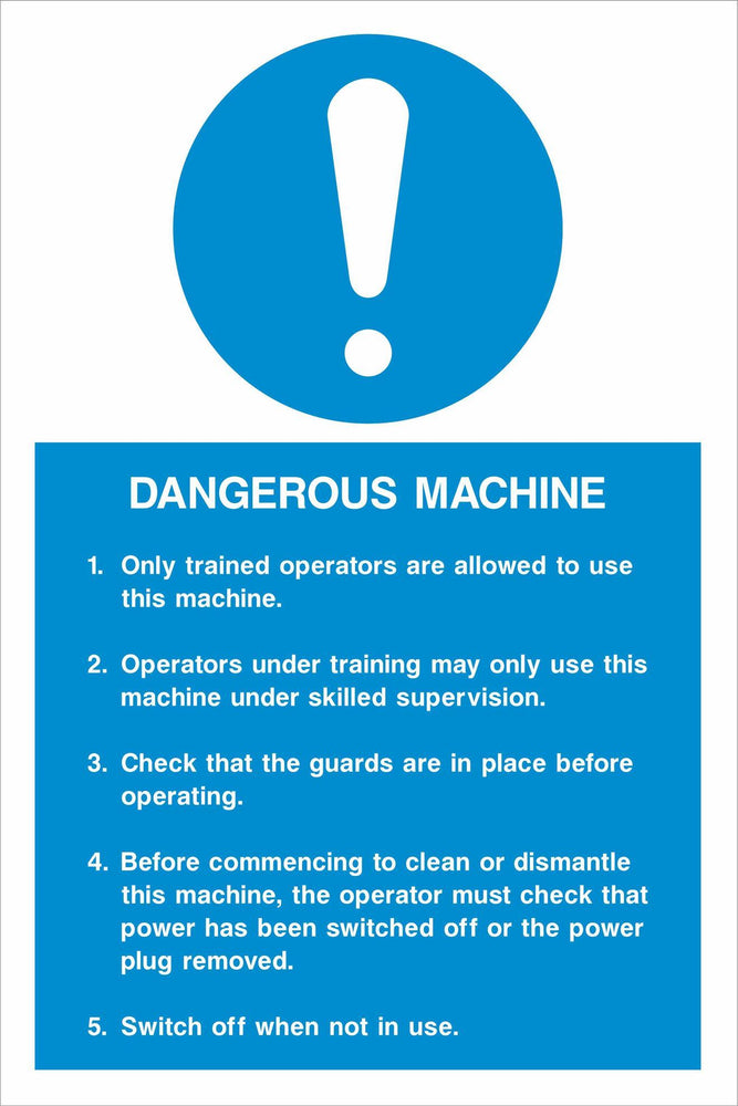 DANGEROUS MACHINE