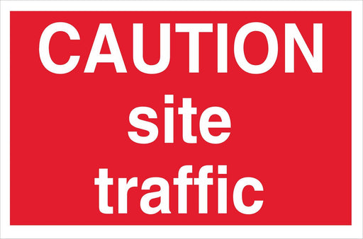 CAUTION site traffic
