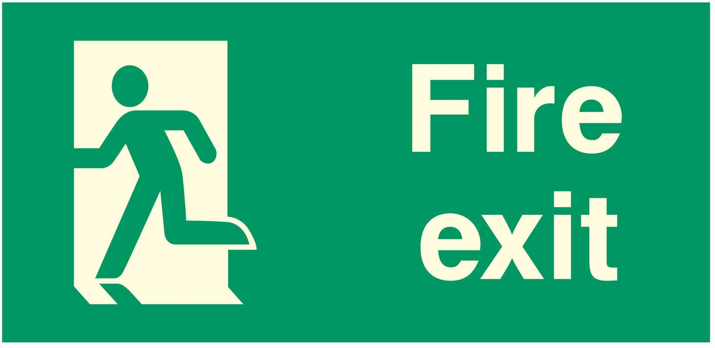 Fire exit - Running Man Left