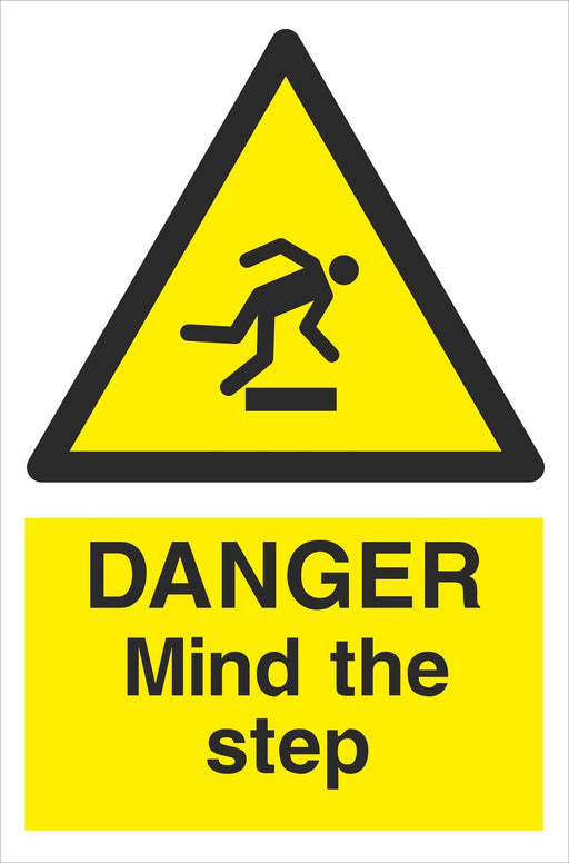 DANGER Mind the step