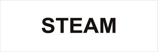 Pipeline Marking Label - STEAM