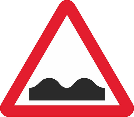 Uneven Road - Road Traffic Sign