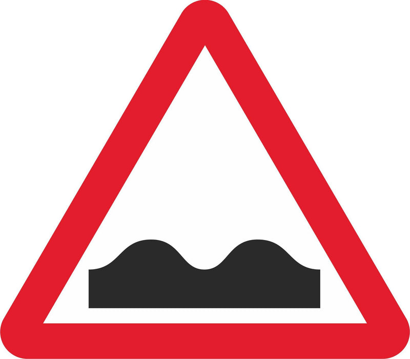 Uneven Road - Road Traffic Sign