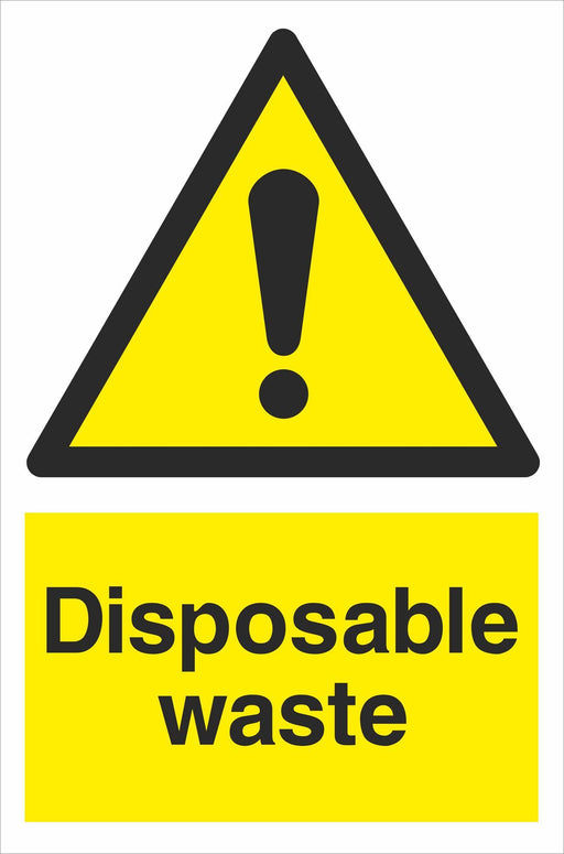 Disposable waste