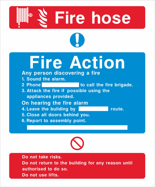 Fire Action - Fire hose