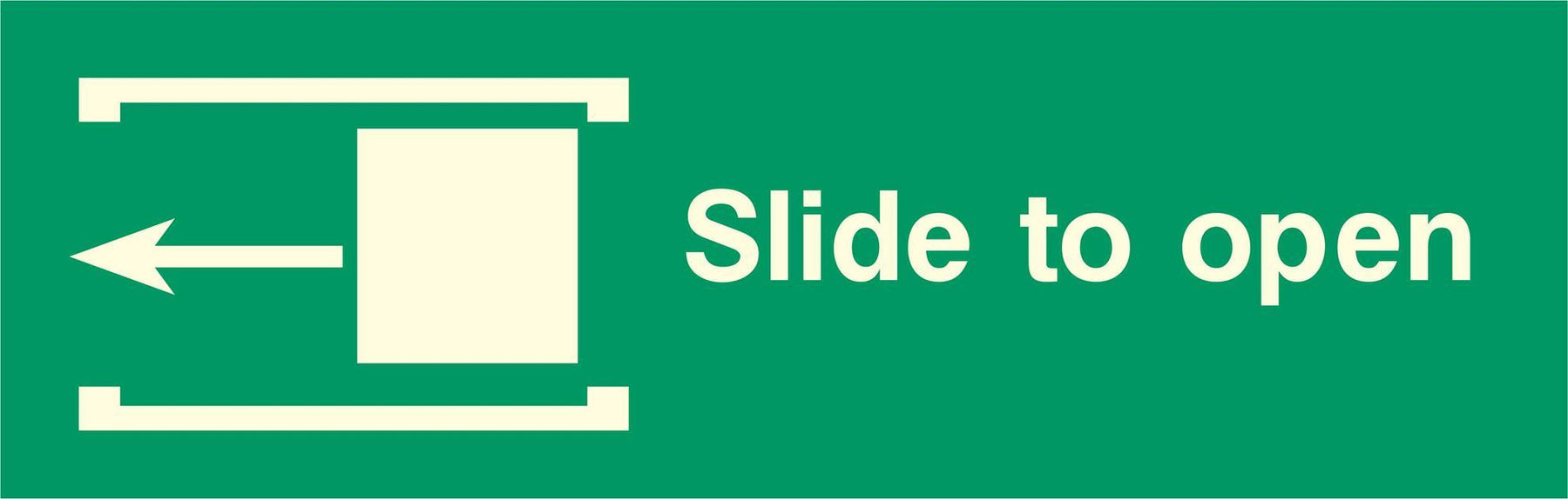 Slide to open