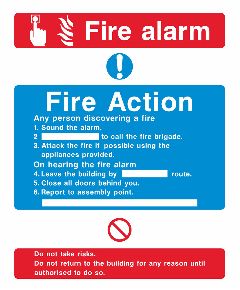 Fire Action - Fire alarm