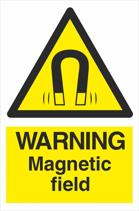 WARNING Magnetic field