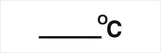 Pipeline Marking Label - _DEG C