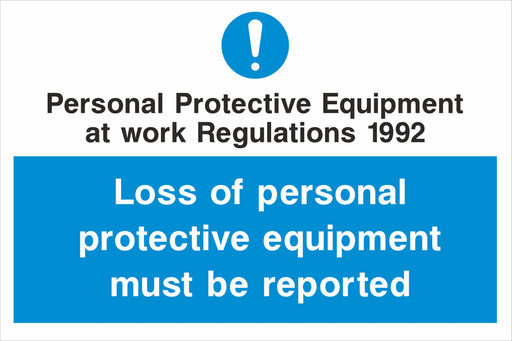 Personal Protective Equipment at work Regulations 1992