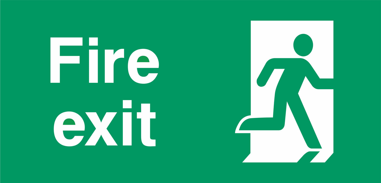 Fire exit - Running Man Right