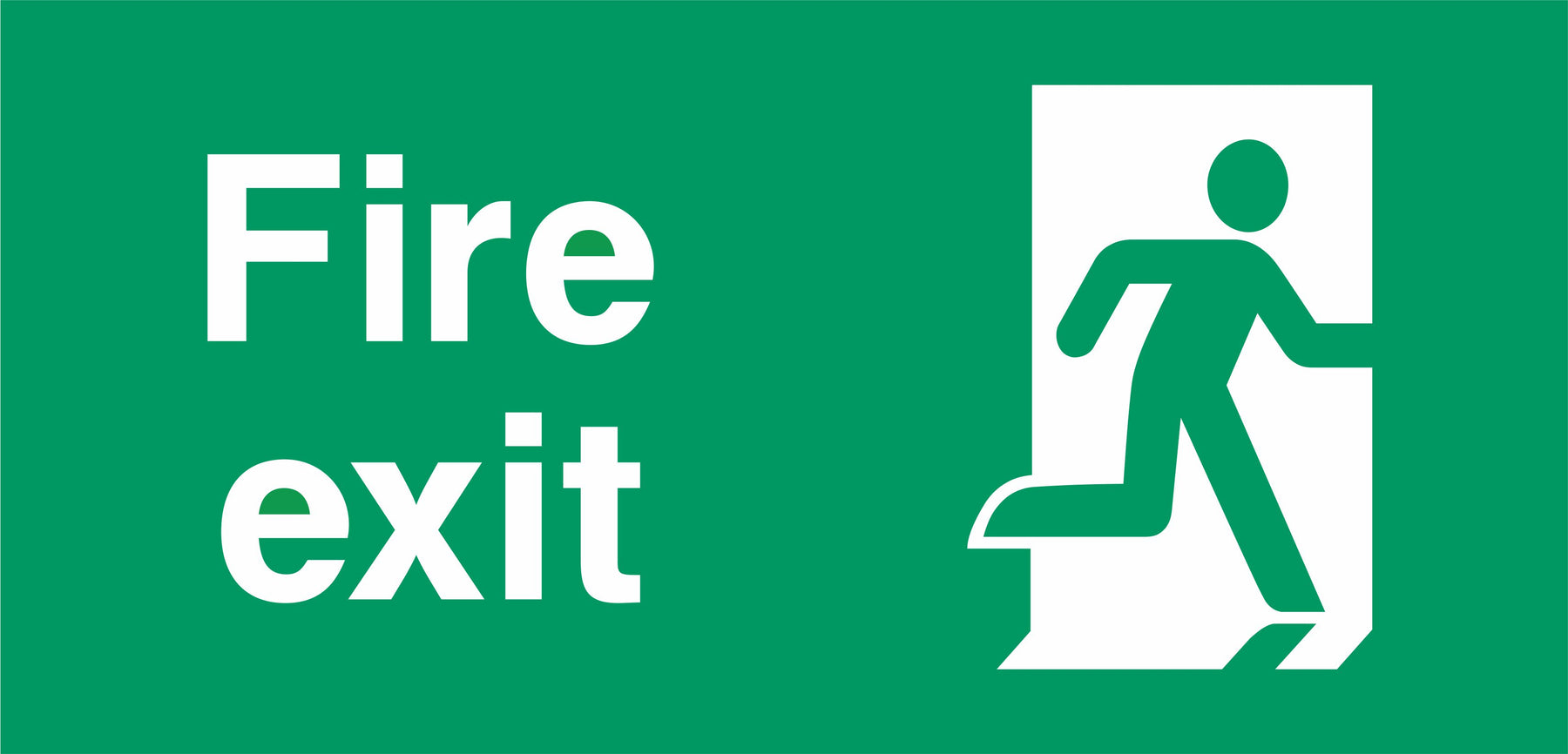 Fire exit - Running Man Right