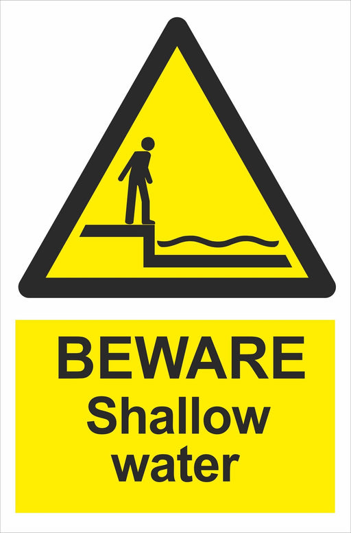 BEWARE Shallow water