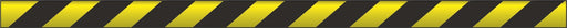 Self-Adhesive Hazard Warning Tapes - Yellow & Black