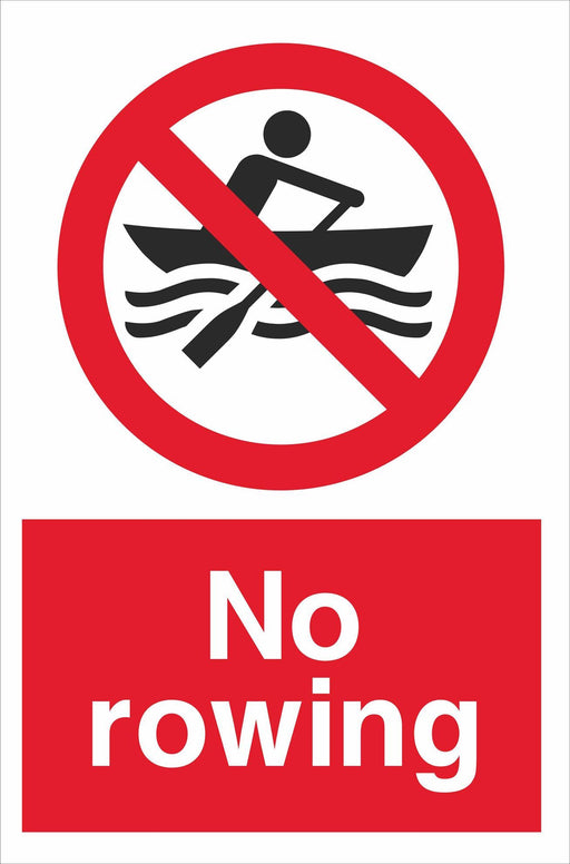 No rowing