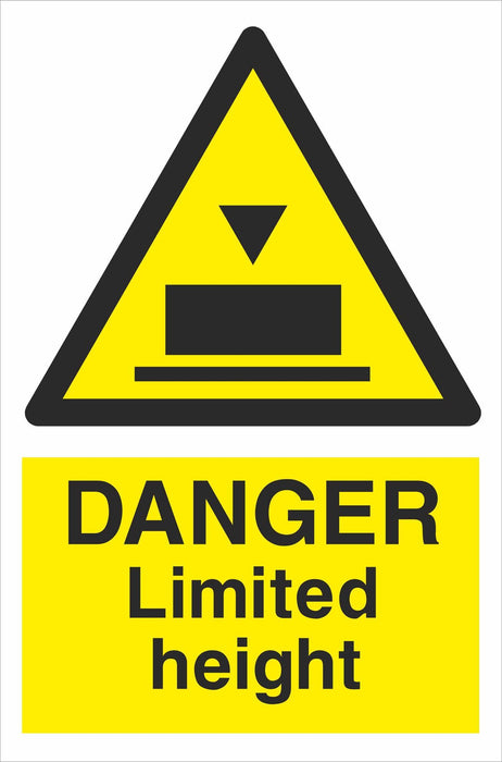 DANGER Limited height
