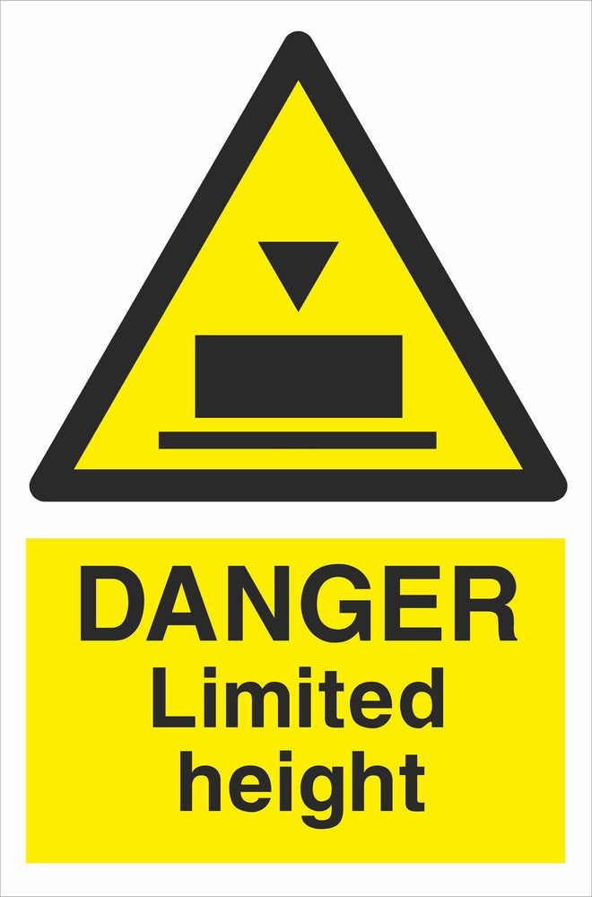 DANGER Limited height