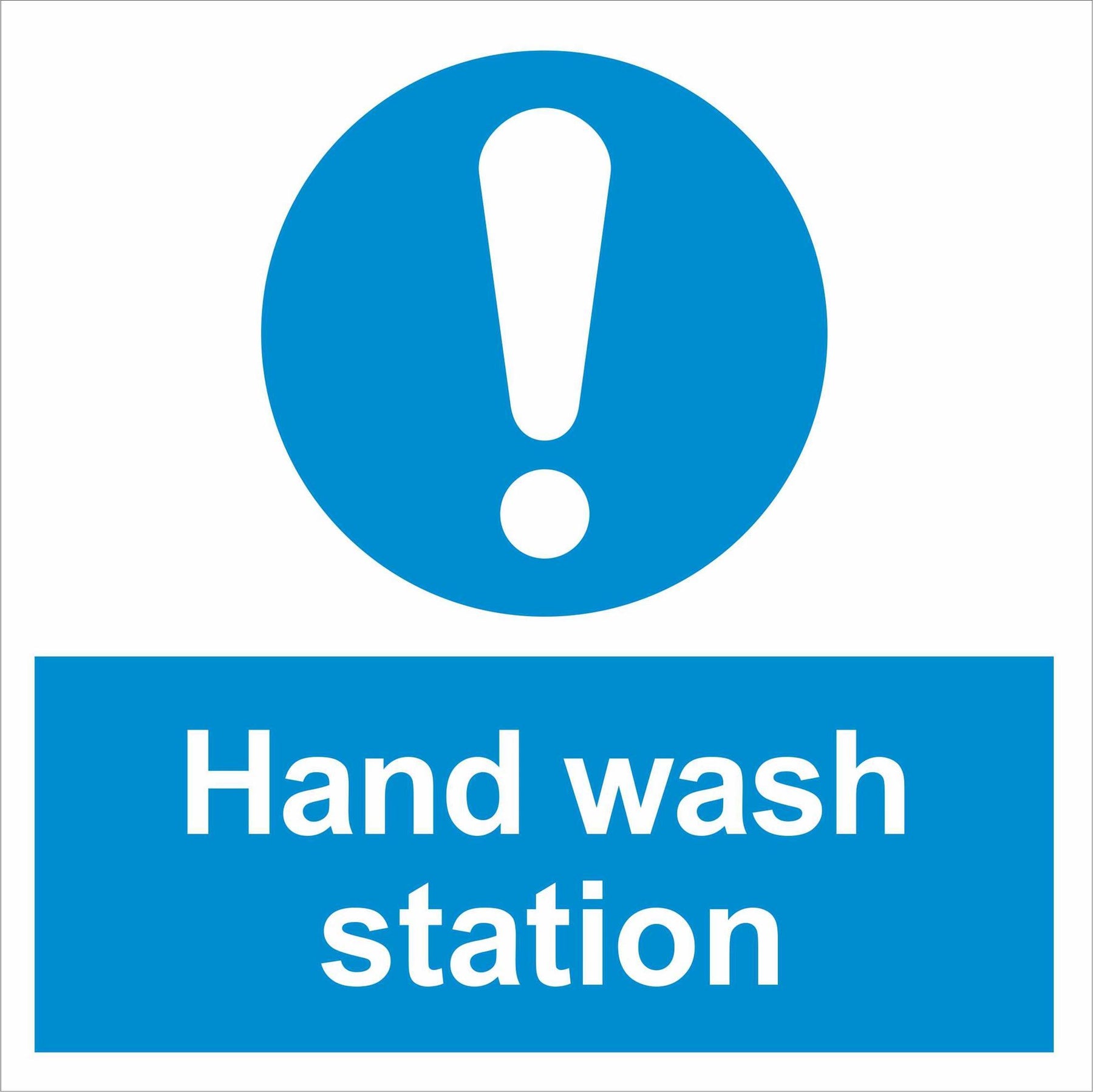 Hand wash station