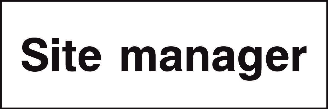 Site manager