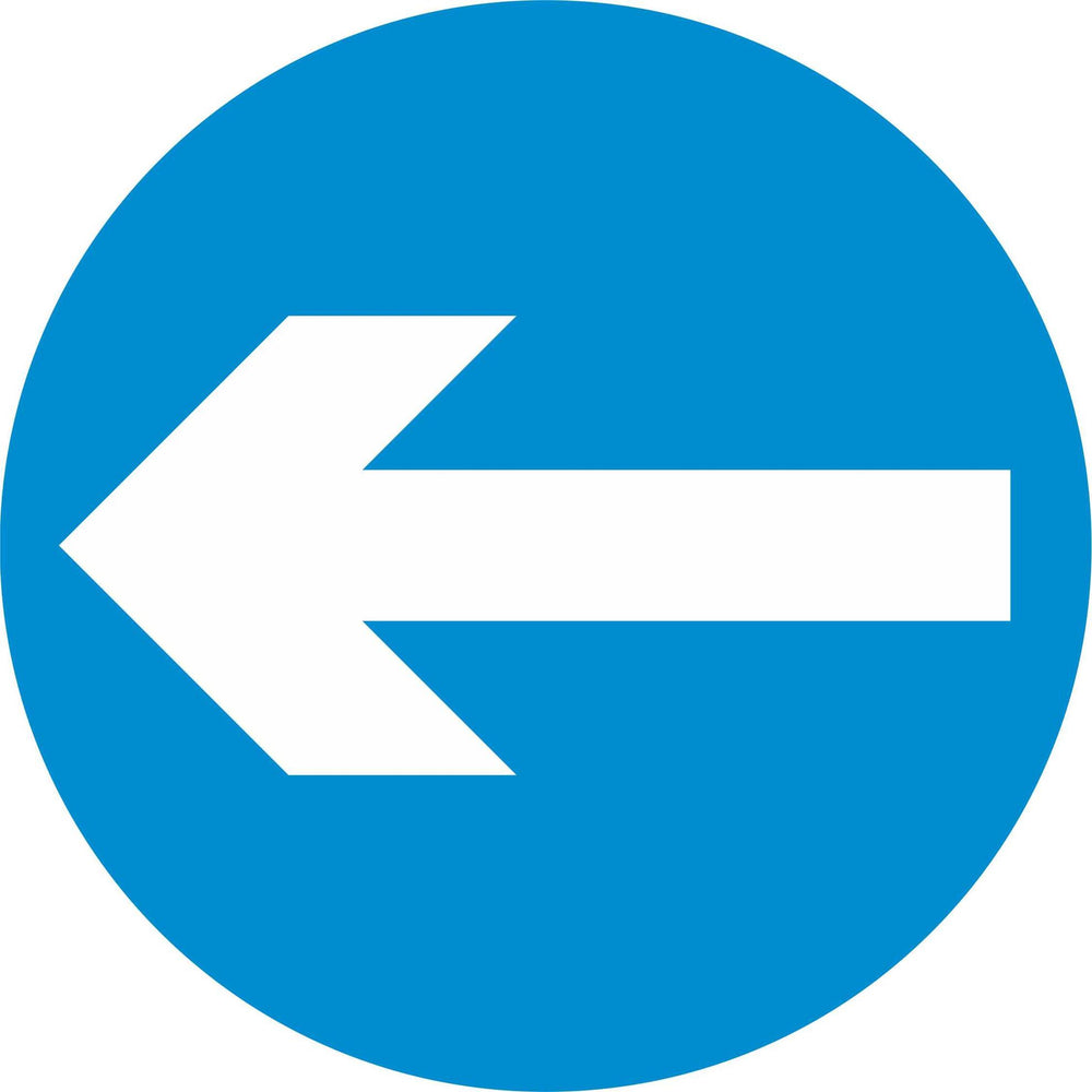 Turn Left - Road Traffic Sign
