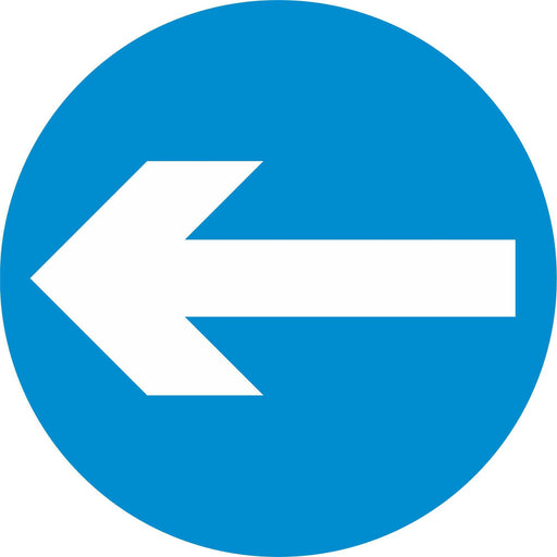 Turn Left - Road Traffic Sign