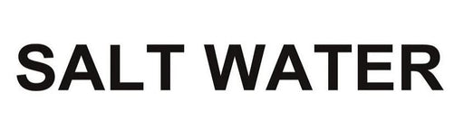 Pipeline Marking Label - SALT WATER