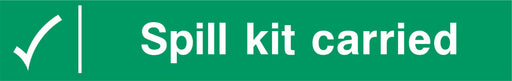 Spill kit carried