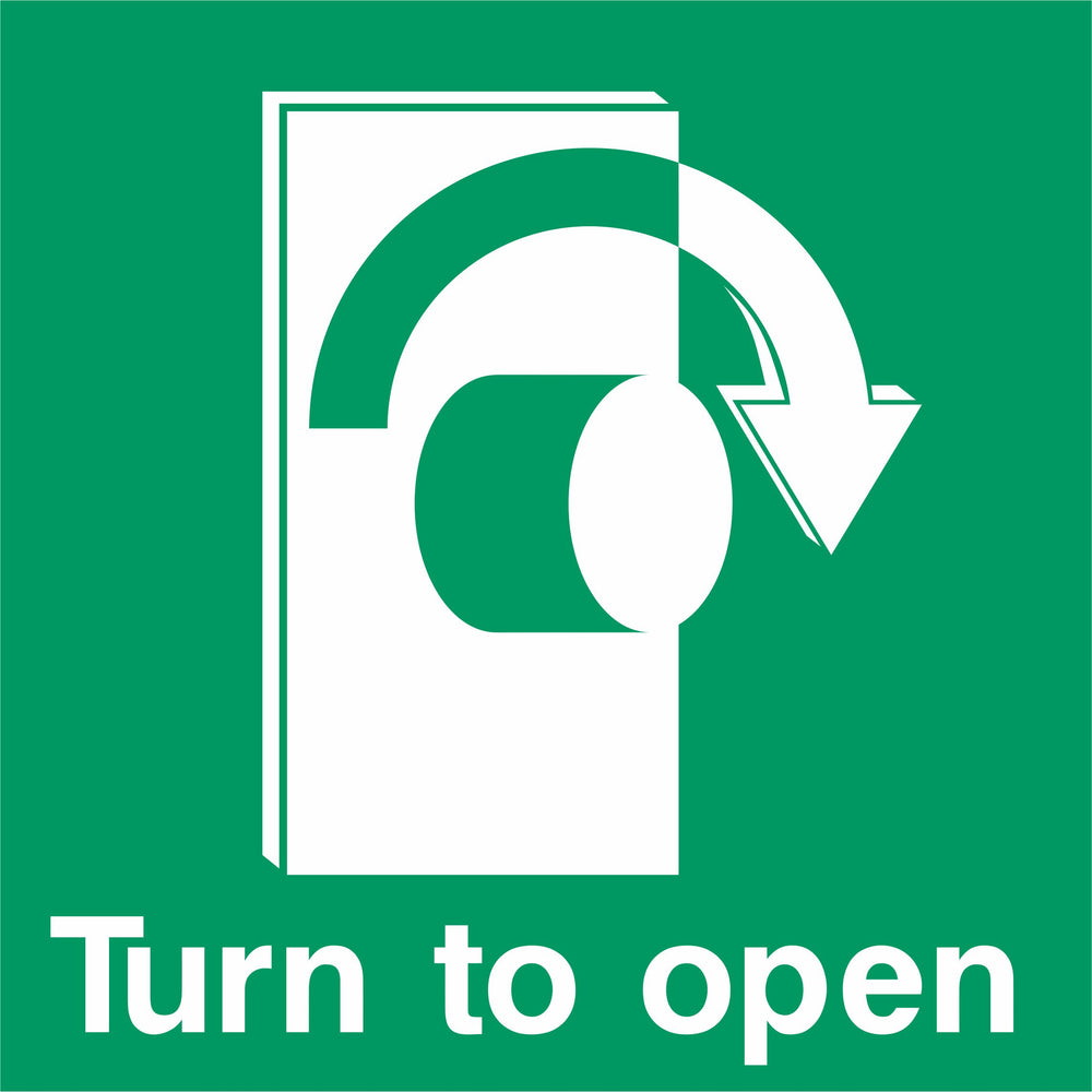 Turn to open