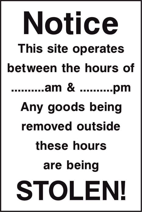 Notice This site operates between