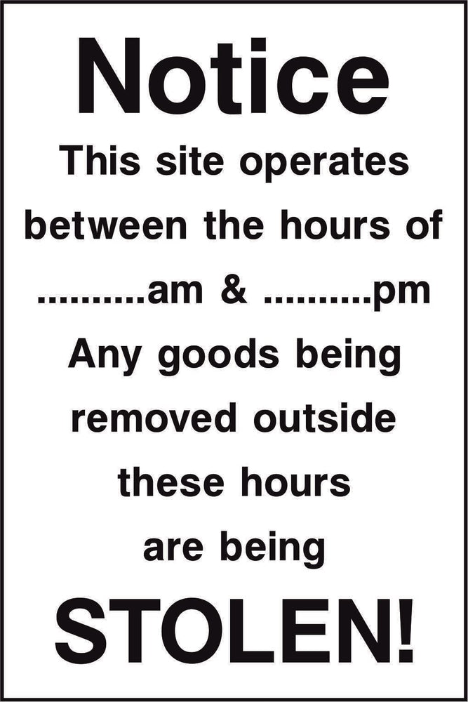 Notice This site operates between