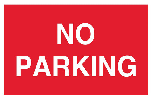 NO PARKING