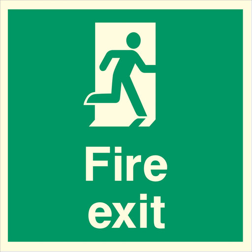 Fire exit (PHOTOLUMINESCENT)