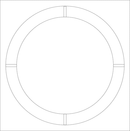 PVC FLOOR STENCIL - COVID 19 SOCIAL DISTANCING SIGNS