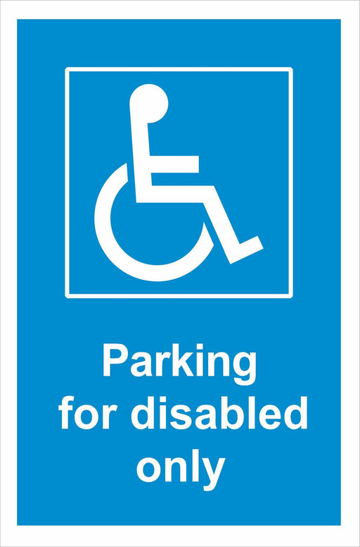 Parking for disabled only