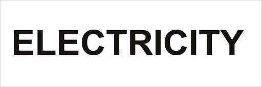 Pipeline Marking Label - ELECTRICITY