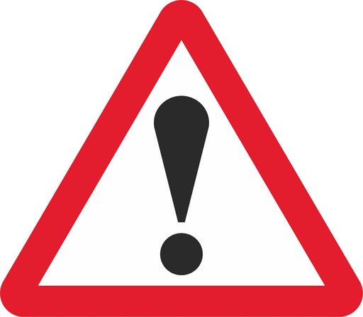 Hidden Dip - Road Traffic Sign