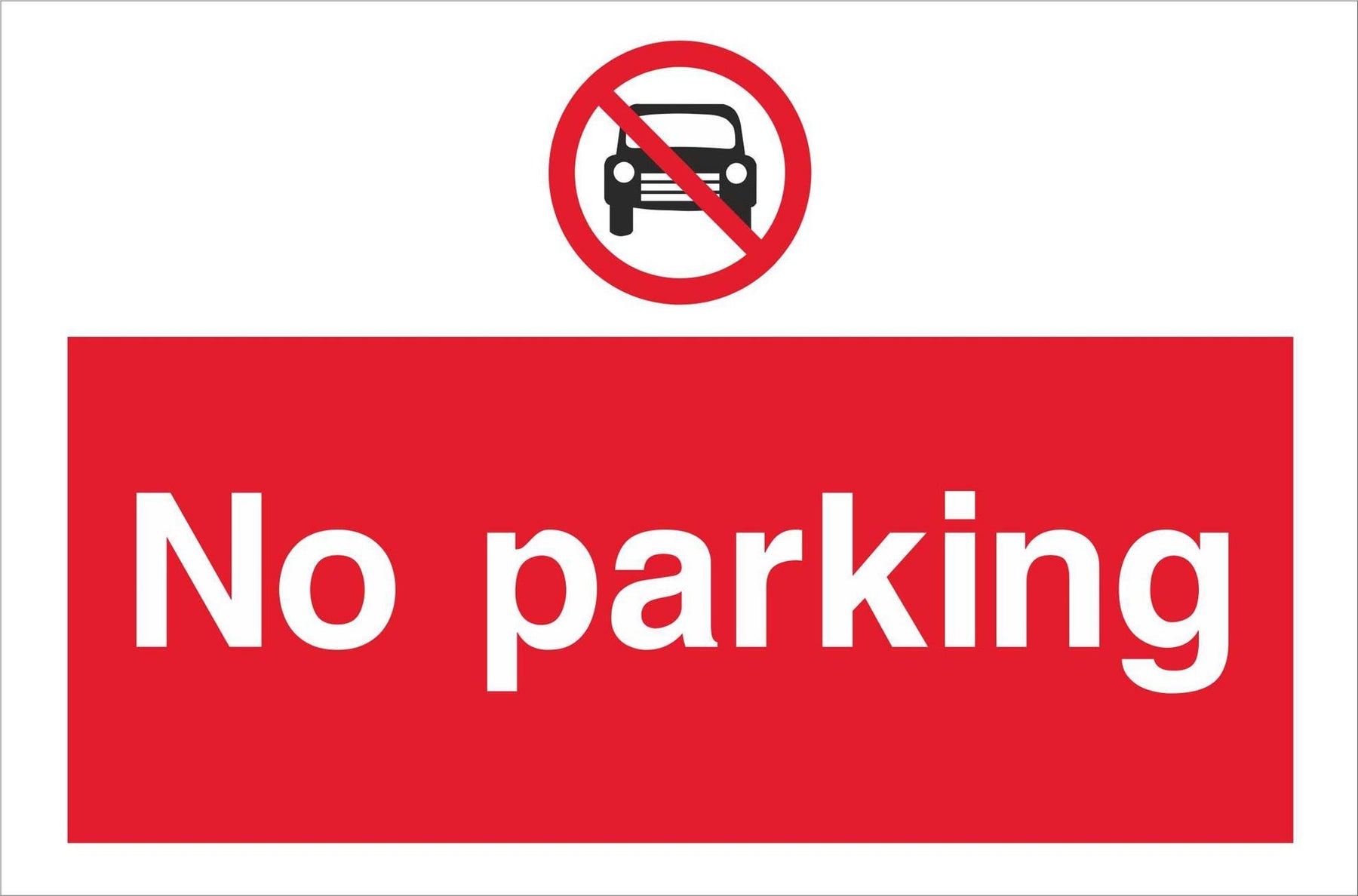 No parking