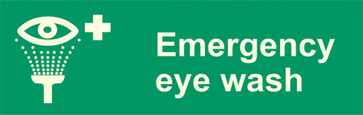 Emergency eye wash