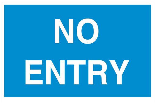 NO ENTRY